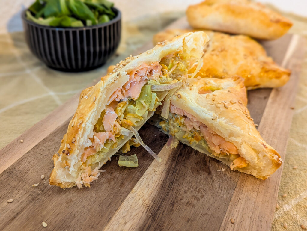 feuilletés avec vue intérieure